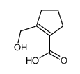 (8ci,9ci)-2-(羟基甲基)-1-环戊烯-1-羧酸结构式
