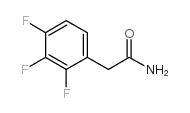 2,3,4-三氟苯乙酰胺结构式