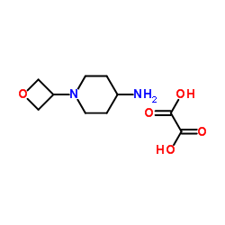 1-(3-Oxetanyl)-4-piperidinamine ethanedioate (1:1) Structure