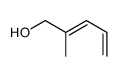 2-methylpenta-2,4-dien-1-ol Structure