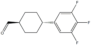 4-(3,4,5-三氟苯基)环己基甲醛结构式