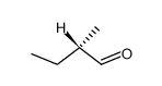 2-methyl butyraldehyde Structure