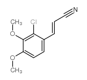 3-(2-氯-3,4-二甲基苯基)丙烯腈结构式
