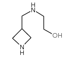 Ethanol, 2-(3-azetidinylmethylamino)- (9CI) Structure