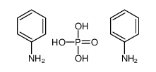 dianilinium hydrogen phosphate structure
