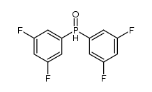 bis(3,5-difluorophenyl)phosphine oxide Structure