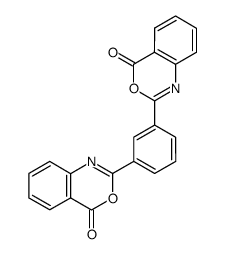 bis-2,2-(3,1-benzoxazin-4-one)phenylene (m-) Structure
