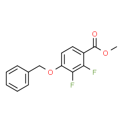 Methyl 4-(benzyloxy)-2,3-difluorobenzoate Structure