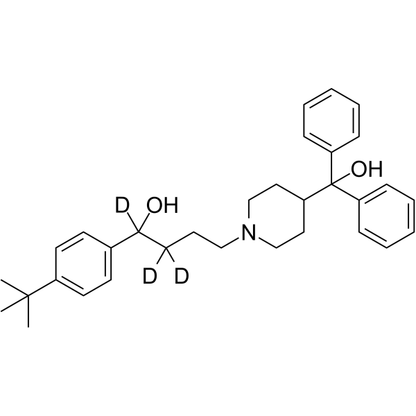 Terfenadine-d3结构式