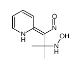 N-[2-methyl-1-nitroso-1-(1H-pyridin-2-ylidene)propan-2-yl]hydroxylamine Structure