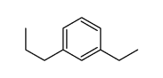 1-ethyl-3-propylbenzene Structure