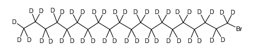 1-溴二十烷-D41结构式