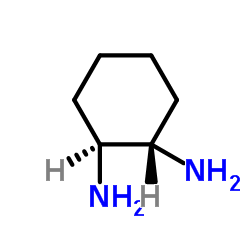 (1R,2R)-(-)-1,2-环己二胺结构式