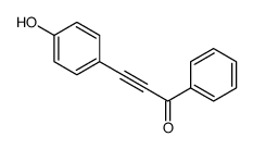 3-(4-hydroxyphenyl)-1-phenylprop-2-yn-1-one结构式