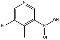5-溴-4-甲基吡啶-3-硼酸图片