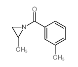 (2-methylaziridin-1-yl)-(3-methylphenyl)methanone结构式