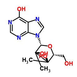 2',3'-O-异亚丙基肌苷结构式