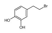 4-(2-溴乙基)-1,2-苯二酚结构式