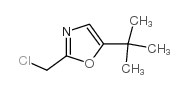5-tert-Butyl-2-(chloromethyl)oxazole Structure