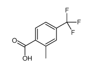 2-甲基-4-(三氟甲基)苯甲酸结构式