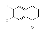 6,7-二氯-3,4-二氢萘-1(2H)-酮结构式