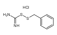 benzyl carbamo(dithioperoxo)imidate hydrochloride结构式