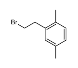 2-(2-溴乙基)-1,4-二甲基苯结构式