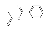 mixed anhydride of acetic and benzoic acids结构式