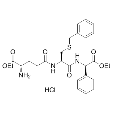 Ezatiostat 盐酸盐结构式