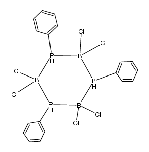 (phenylphosphino)dichloroborane结构式