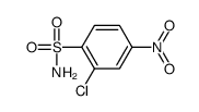 2-氯-4-硝基苯磺酰胺结构式