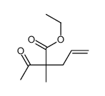 ethyl 2-acetyl-2-methylpent-4-enoate Structure