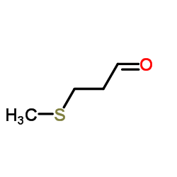 3-甲硫基丙醛结构式