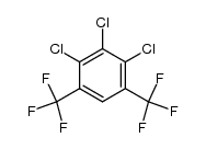 4,5,6-trichloro-1,3-bis(trifluoromethyl)benzene结构式