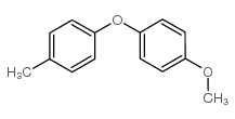 1-甲氧基-4-对甲苯氧基苯结构式