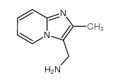 (2-甲基咪唑并[1,2-a]吡啶-3-基)甲胺结构式