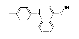 N-(p-tolyl)anthranilic acid hydrazide Structure