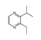 Pyrazine, 2-ethyl-3-(1-methylethyl)- (9CI)结构式