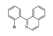 1-(2-溴苯基)异喹啉结构式