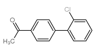 1-(2'-chloro-biphenyl-4-yl)-ethanone Structure