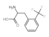 2-(三氟甲基)-dl-苯丙氨酸结构式