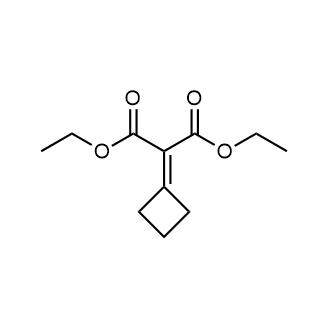 2-环亚丁基丙二酸二乙酯结构式