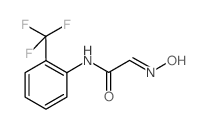 N-(2-trifluoromethylphenyl)-2-oxyiminoacetamide Structure