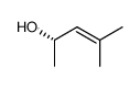 (S)-4-methyl-3-penten-2-ol结构式