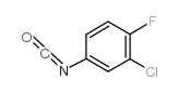 3-氯-4-氟苯异氰酸酯结构式
