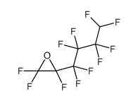 2,2,3-Trifluoro-3-(1,1,2,2,3,3,4,4-octafluorobutyl)oxirane Structure