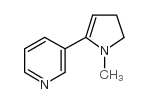 3-(4,5-二氢-1-甲基-1H-吡咯-2-基)吡啶结构式