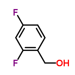 2,4-Difluorobenzyl alcohol Structure
