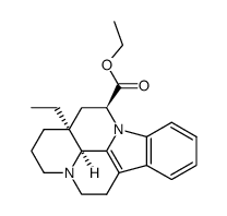 (+)-(14beta)-二氢长春西丁结构式
