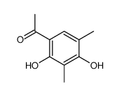 Ethanone, 1-(2,4-dihydroxy-3,5-dimethylphenyl)-结构式